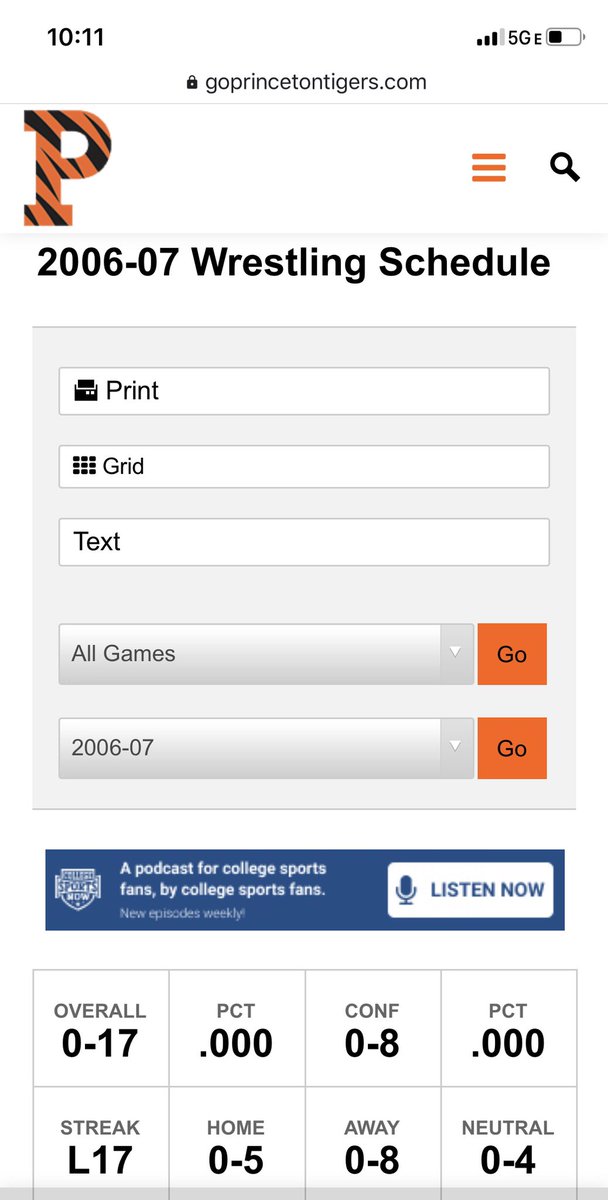 Princeton Wrestling tweet media
