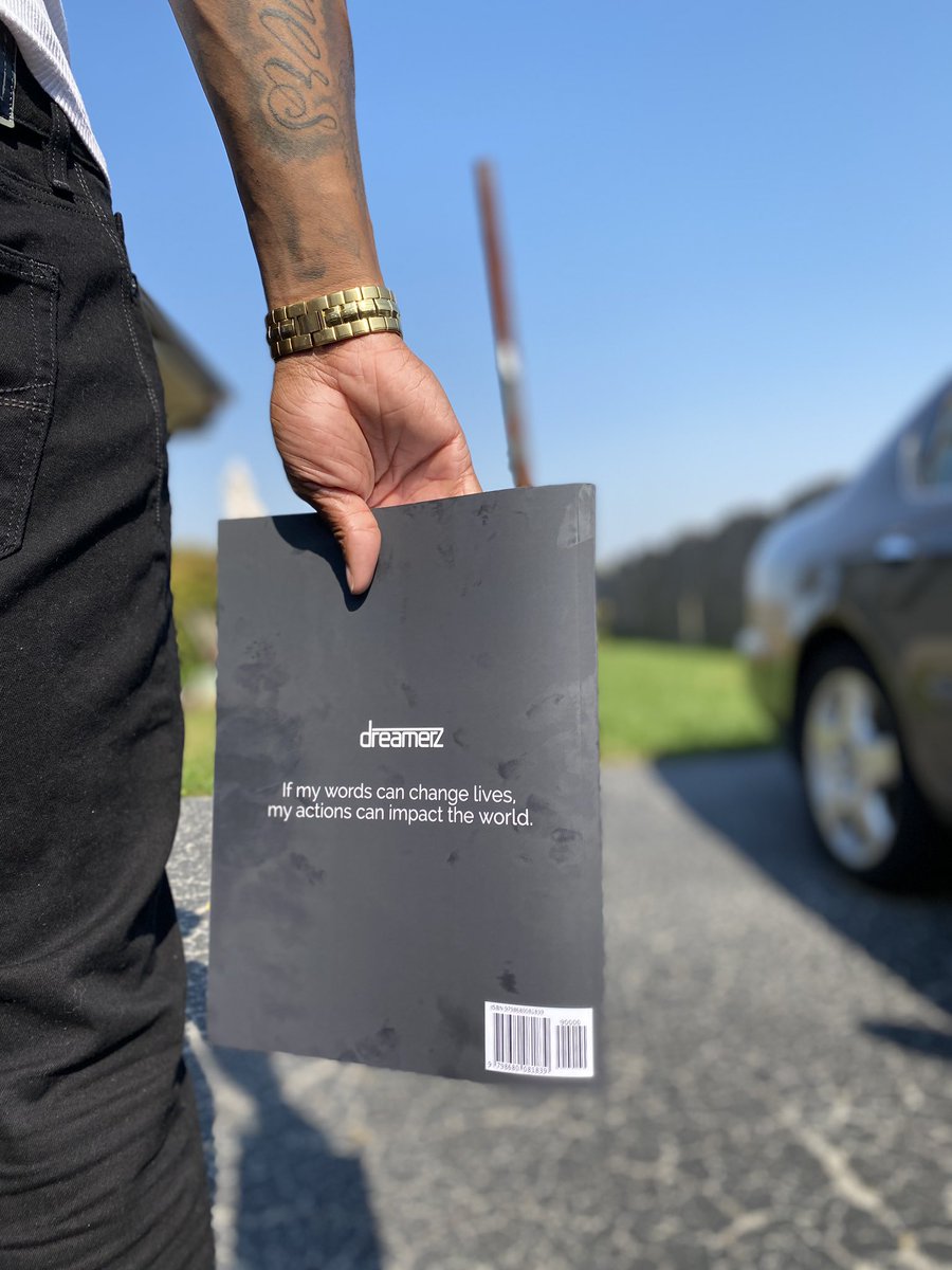 I wrote Thoughts of a Dreamer to inspire, guide, and motivate student-athletes. Being a coach, I have important conversations with these athletes. However, I can’t have the same conversation with them all. So, I put it in a book. Link in bio. Thank you.