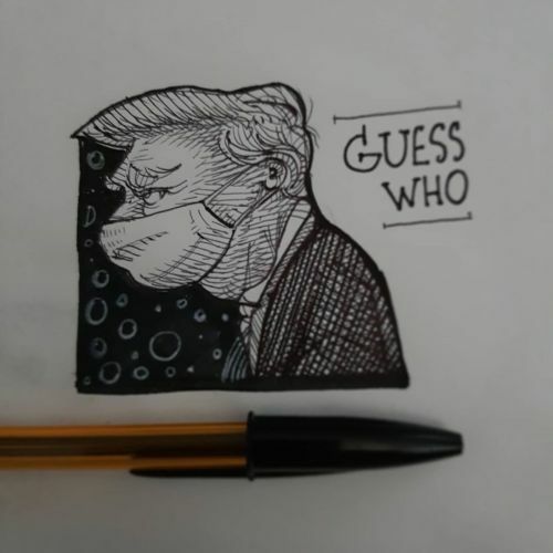 fabfianda's tweet photo. Guess who…

#onedayonedrawing #moleskine #sketch_daily #sketch #sketchbook #ink #365project #boceto #sketching #dibujo #dailydrawing
#365daysofdrawing #drawing #quicksketch #inksketch #dailysketch #sketchoftheday #sketchcollector #art #urbansketching… https://t.co/N0WMWTsphJ https://t.co/FMi707uprk
