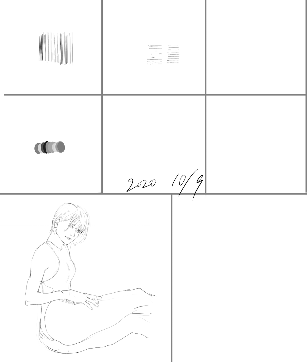 98日目 #クロッキー100日チャレンジ 