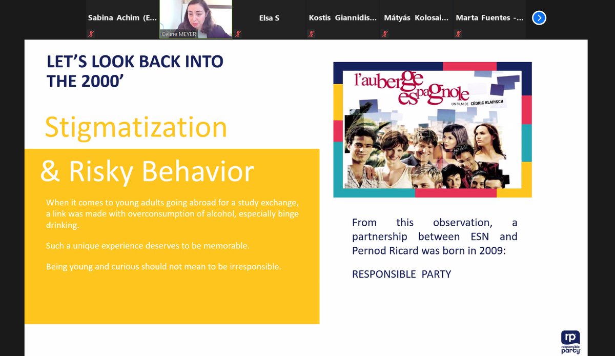 Why did <a href="/ESN_Int/">ESN International</a> <a href="/Pernod_Ricard/">Pernod Ricard</a> establish the #ResponsibleParty programme 11 years ago?🍸
But stigmatisation is also happening now, due to #COVID19.
🤔At #ErasmusUpgrade we asked ourselves how can int. students continue to have fun and party without breaking the distancing rules?