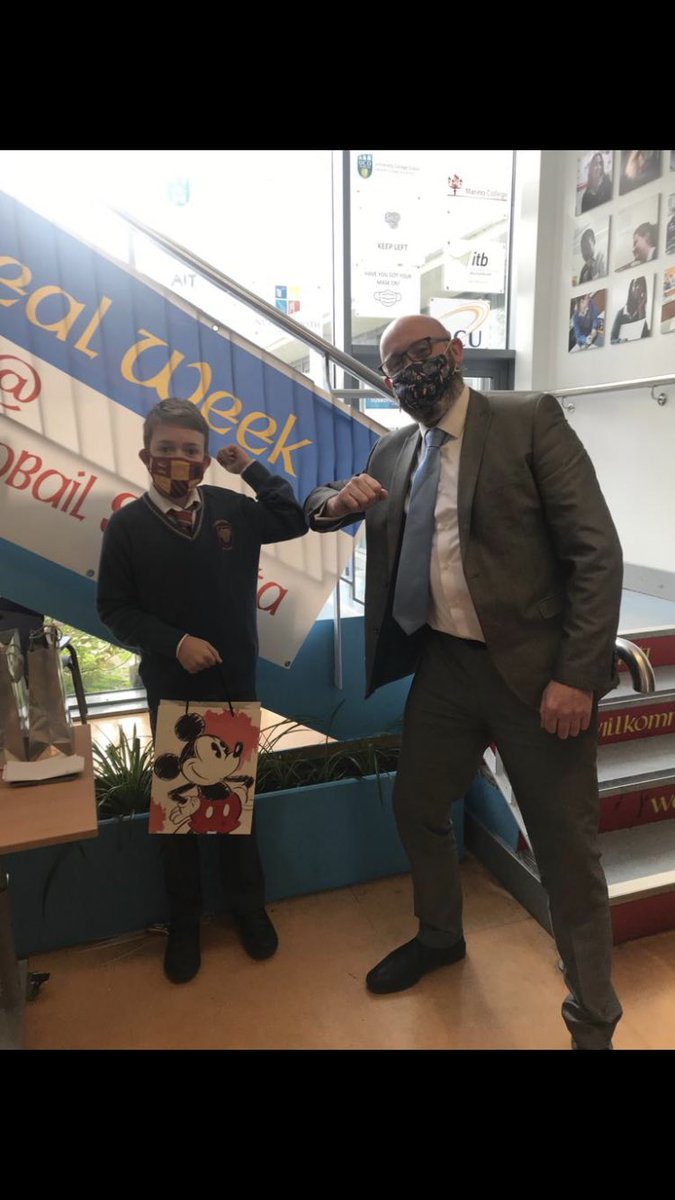 cpsetanta's tweet image. We couldn’t have run the KM Challenge without the help of our amazing class reps. A big shout out to all of them,especially Liam McDonell from Rang Maoile who was crowned ‘Rep of the Week’ this afternoon! He couldn’t have been more help. Go Liam!🙌 #meithealweek #repreprepreprep