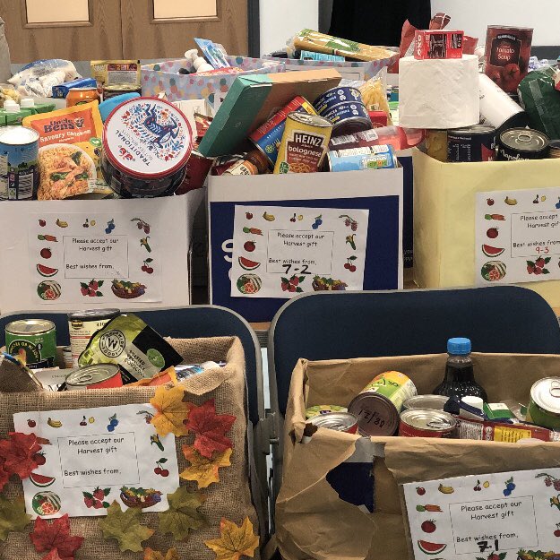 Thanks to all the BHS families that contributed to the 32 harvest boxes that have been donated to the Brecon Food Bank for distribution to the most vulnerable in our community. A fantastic effort from everyone showing that, as always, our pupils are eager to put others first 😊.