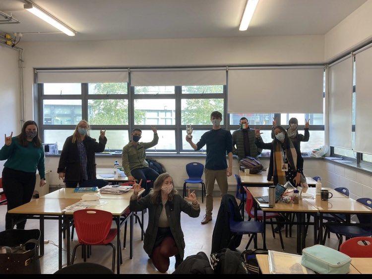 cpsetanta's tweet image. The staff rooms went head to head for the KM Challenge too! The downstairs staff room pipped the upstairs staffroom to the post by ‘a couple’ of Km’s. Well done 👍 #untilnextyear #meithealweek