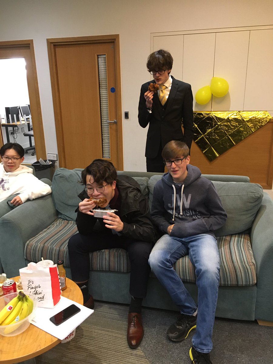 Great tutor evening meal with Mr Moore before the Scholars concert