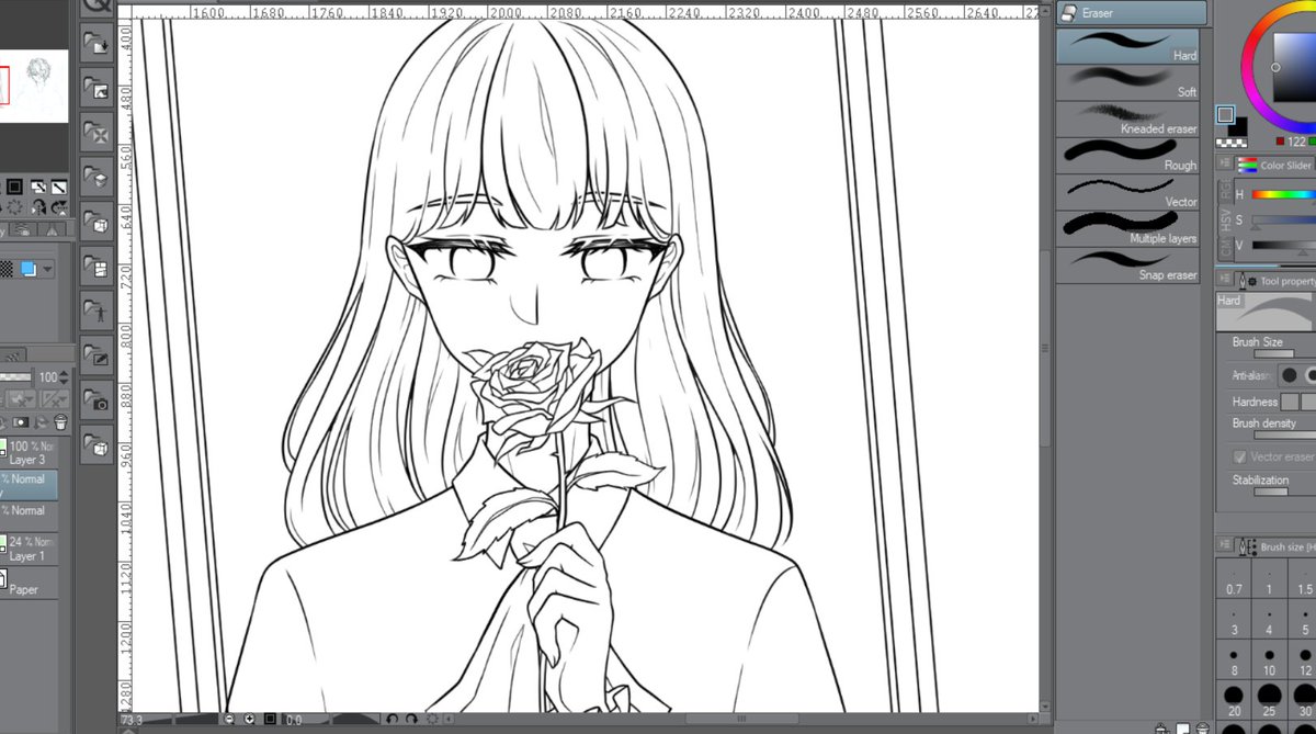 wip) i genuinely enjoy lineart fight me 