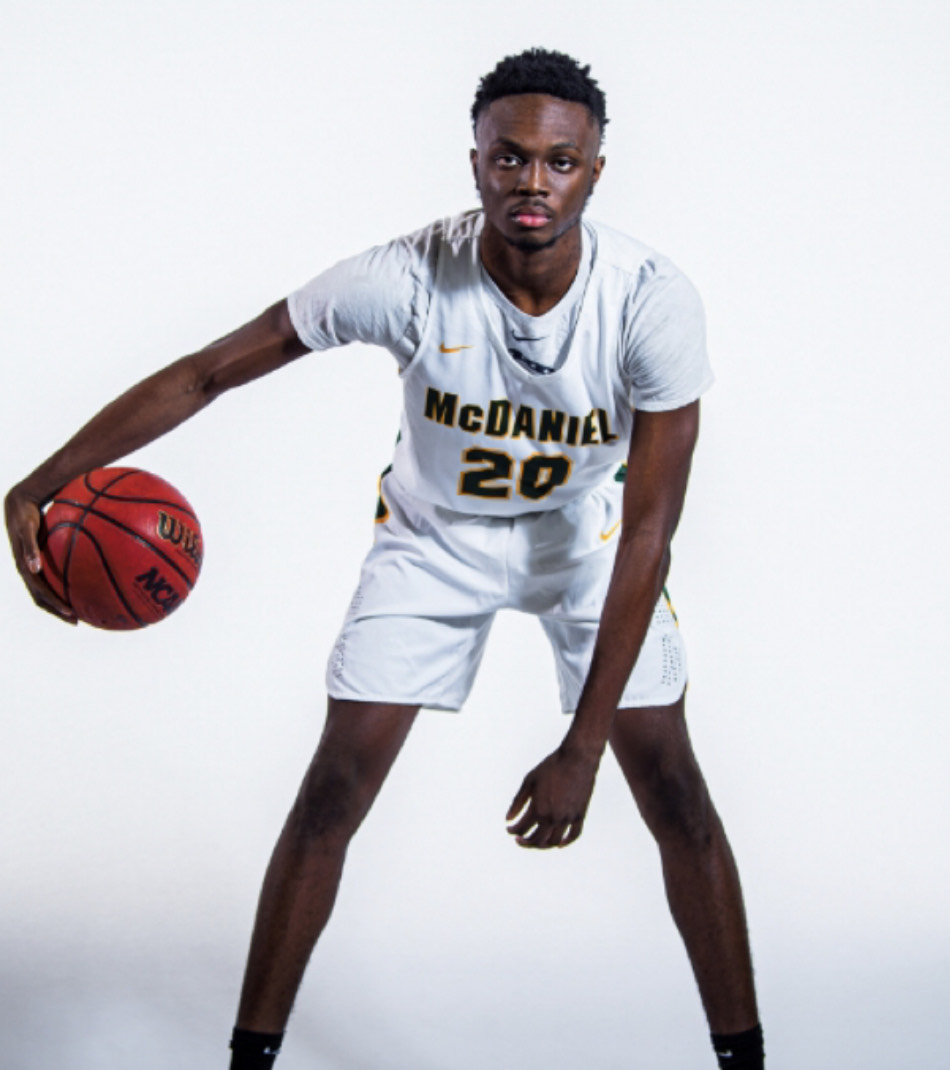CoachJonesDMV's tweet photo. Those @McDanielBBall🏀threads look good on you @david_gbuckets! Proud of you big man! Best of luck on a great academic and basketball season. @WMHS_BHoops @WMRinesSports @TheMillSports @mcdanielsports @McDanielCollege #MIllMode @MoCoBCA @CapitolHoops https://t.co/mWDsUjJWlr
