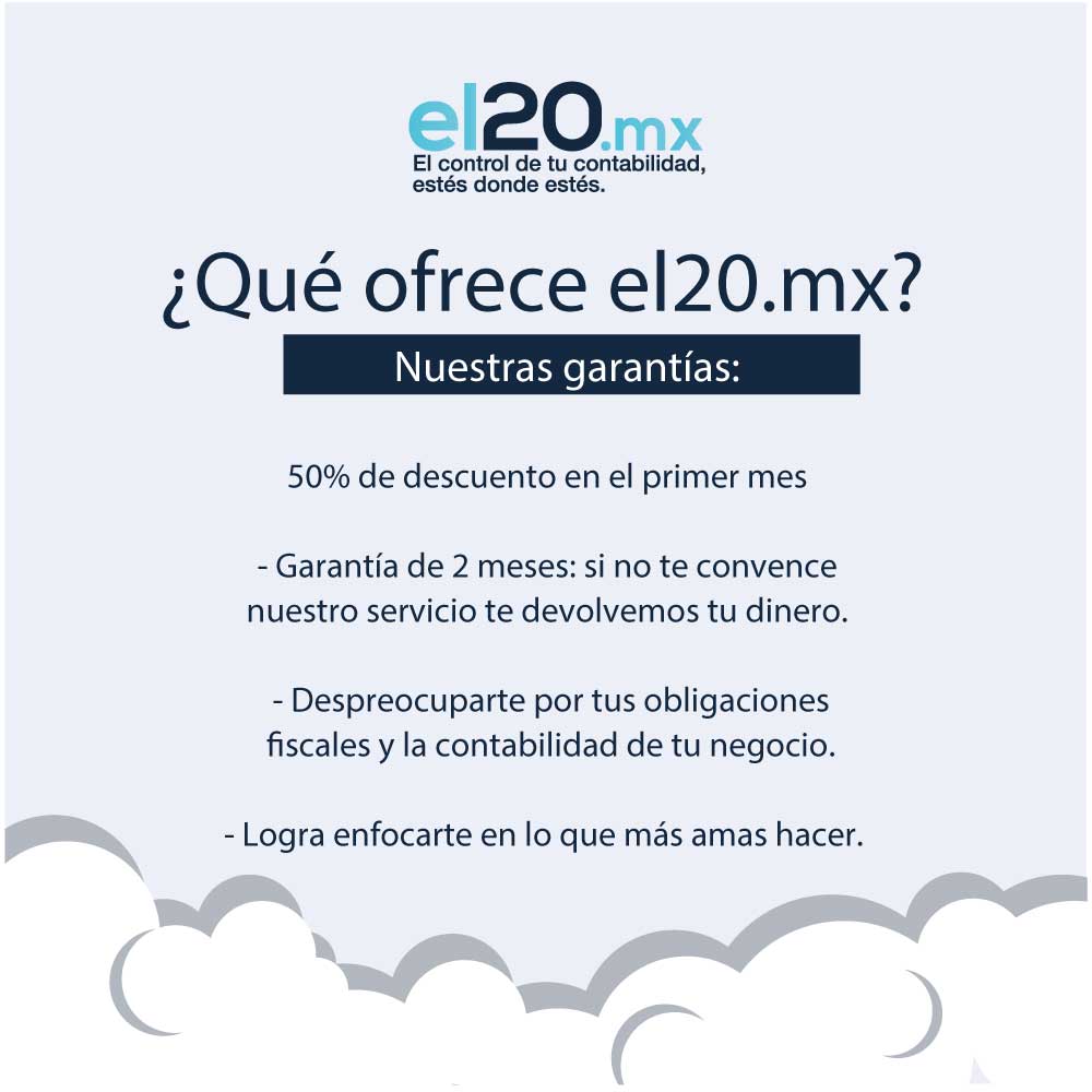 El20Mx's tweet photo. ¡Conócenos! Verás que el 2020 se mejora con https://t.co/1dnWlTB5Jm. 

#el20mx #Contabilidad #ObligacionesFiscales #Descuento #Promoción #Negocios https://t.co/eCkYsXhSH8