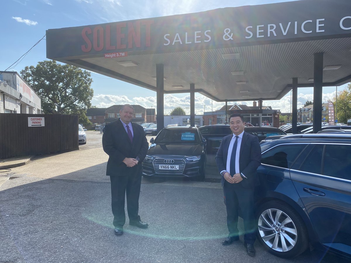 MMG (@mamgoodlet) on Twitter photo Delighted to welcome <a href="/AlanMakMP/">Alan Mak MP 🇬🇧 🏴</a> to Solent Used Car Centre in Havant this afternoon. Discussing how <a href="/SkodaWinchester/">Winchester Skoda</a> & the rest of the business took advantage of furlough, business grants & business rates holiday. Also spoke about <a href="/hantschamber/">Hampshire Chamber of Commerce</a> membership. Delighted to welcome <a href="/AlanMakMP/">Alan Mak MP 🇬🇧 🏴</a> to Solent Used Car Centre in Havant this afternoon. Discussing how <a href="/SkodaWinchester/">Winchester Skoda</a> & the rest of the business took advantage of furlough, business grants & business rates holiday. Also spoke about <a href="/hantschamber/">Hampshire Chamber of Commerce</a> membership.