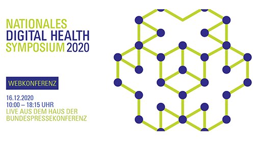 Jetzt anmelden: Das Nationale Digital Health Symposium 2020 #NDHS20 von @GVG_eV + @TMF_eV am 16.12.2020 aus dem Haus der Bundespressekonferenz im interaktiven Webkonferenzformat. Wir freuen uns auf tolle Gäste 🙌 und den Austausch. Programm + Anmeldung 👉https://t.co/iOWcy9yqBX https://t.co/OXs7c45J5b