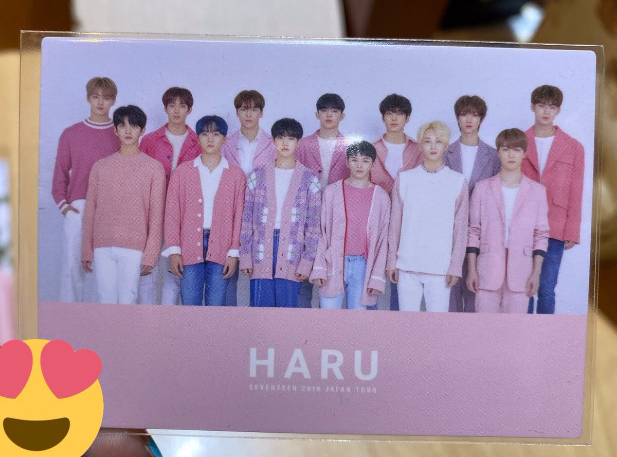 Svtproject_TH's tweet photo. 💎 ประมูลครั้งที่ 4 (รอบที่ 2) 💎
SEVENTEEN Haru 2019 Japan tour
เริ่มต้น50บาท
ปิดประมูล ณ เวลา 21:00น.
#SVT_comebackTH
#บิดพิฆาตอัฒภาคครองเมือง https://t.co/52clRriSX4