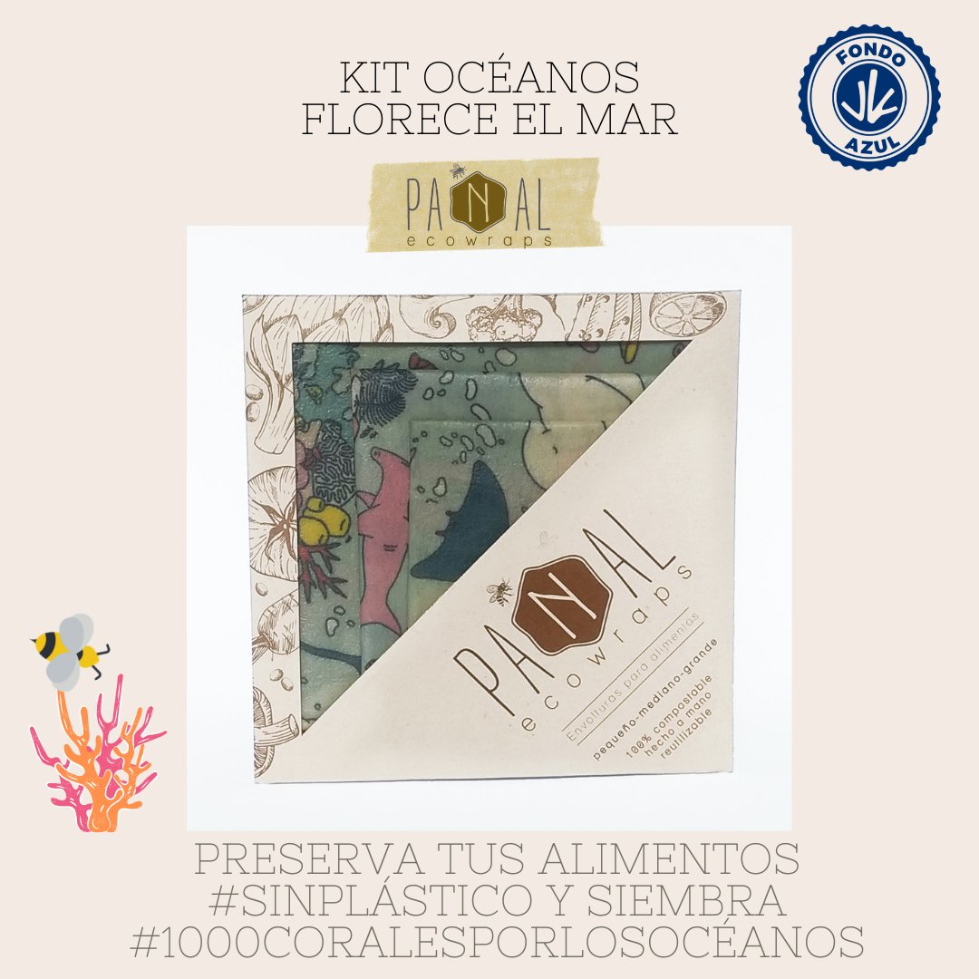 ProCoReef's tweet image. 🤝🤝En Procoreef estamos felices de anunciar que dos nuevas marcas se unen nuestra alianza Fondo Azul. @Eco_elemental y @panal_ecowraps

#FondoAzul #1000Coralesporlosoceanos #seguridadalimentaria #ODS #cabioclimatico #DíaMundialdelaAlimentación #nuestrasaccionesnuestrofuturo