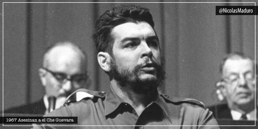A 53 años del asesinato del Cmdte. “Che” Guevara, los pueblos seguimos enarbolando con fuerza su verbo y acción. El Che sigue con nosotros, en el combate por la dignidad, resistiendo con firmeza la soberbia de quienes pretenden callar nuestra verdad. ¡Hasta la Victoria Siempre!