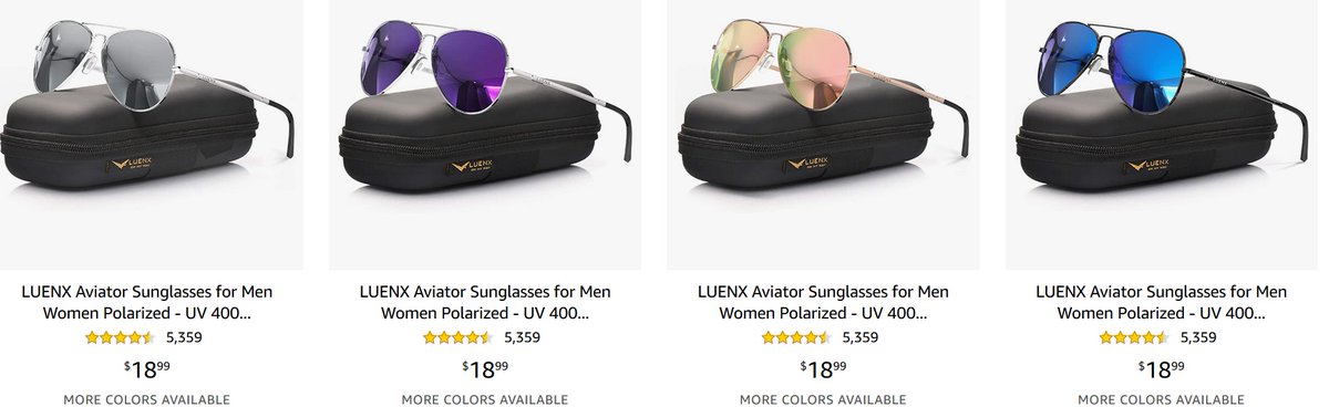 DailyFinds4U's tweet photo. VISIT THE #LUENX STORE AT @amazon __  Aviator #Sunglasses for Men Women Polarized - UV 400 Protection with case 60MM 🚩https://t.co/2DNyZTbYZy #onlinestore #gift #giftidea https://t.co/JRBYfQCj4C