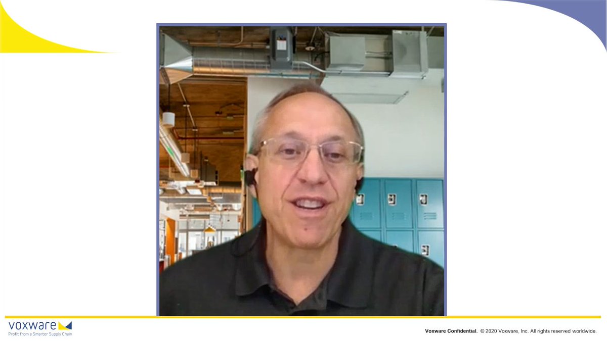 New DC Innovation Series episode featuring Mark Wheeler, Director of Supply Chain Solutions for Zebra Technologies on the evolution of #automation and #robotics in the supply chain, Holiday #ecommerce2020 and lessons learned during the COVID-19 pandemic. voxware.com/innovation/