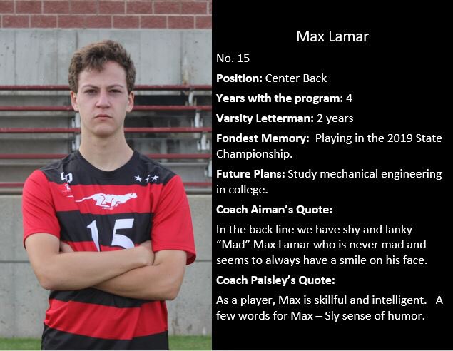 BVWBoysSoccer's tweet photo. Senior Spotlight: Max Lamar https://t.co/09dyjrn1Pk