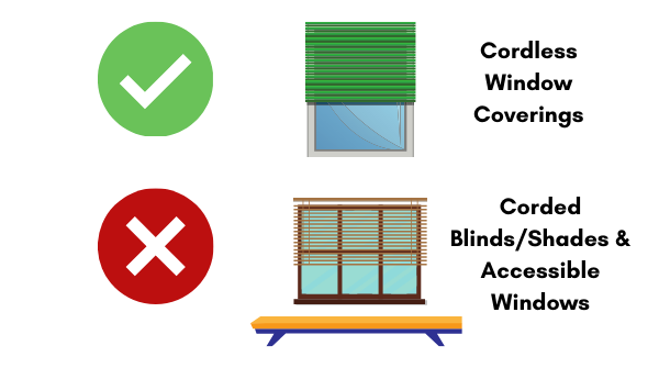 October is National Window Safety Month! Protect your kids from cords! Find tips here —> t.ly/FBOM <a href="/CordSafety/">Window Coverings</a> #CordlessKids #babyproof #WindowCoveringSafety #ad