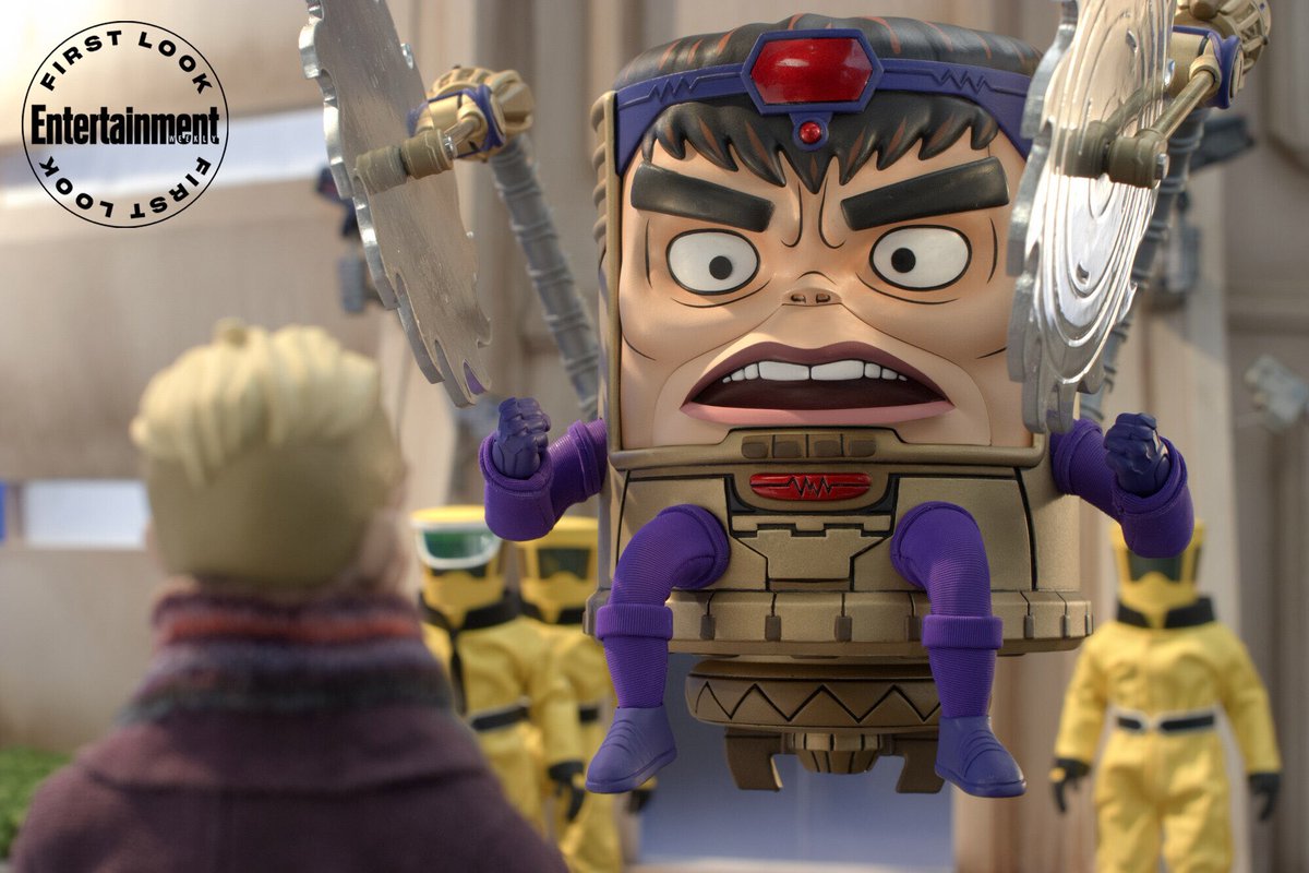 MarvelNewsPTN's tweet photo. First look at #modok 
😳 https://t.co/R6e5JIYGn0