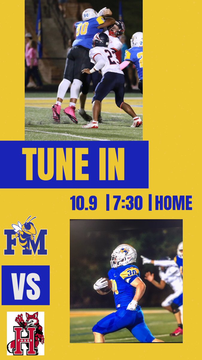 Homecoming 2020 @ Bob Jones Stadium!!!
#GOLDBlooded #BLUESwarm