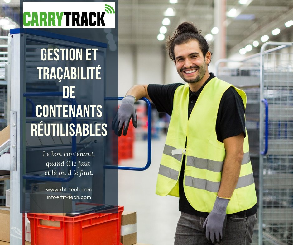 RFitTech's tweet image. En logistique, les contenants réutilisables aussi peuvent être suivis et gérés par RFID pour éviter les pertes et les vols qui coûtent cher et qui pénalisent l&apos;activité #logistique #PME #RFID #tracabilite #supplychain 
rfit-tech.com/comment-gerer-…