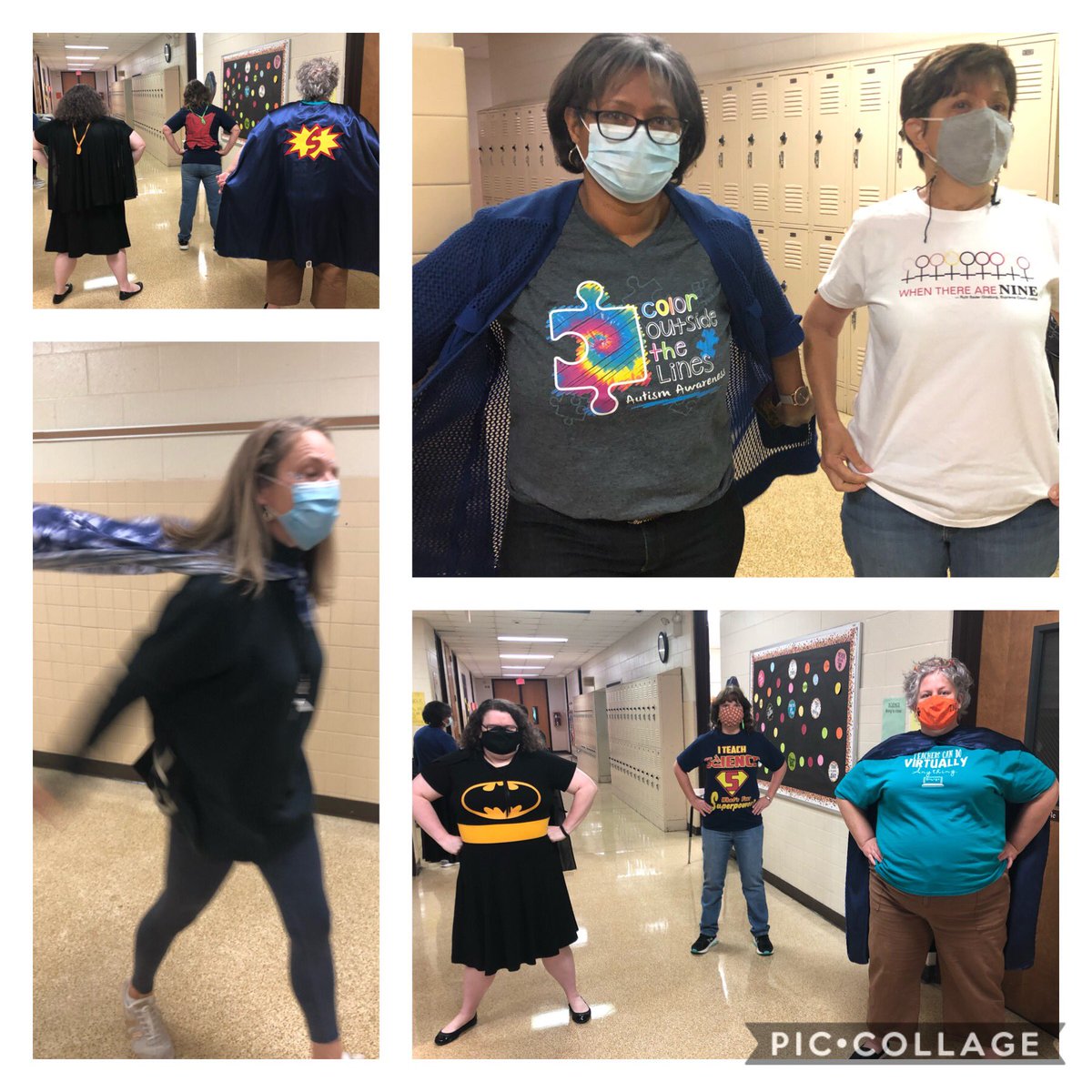 TaylorMSTigers's tweet photo. These people are all SUPERHEROS!
#TaylorPride #VirtualSpiritWeek2020 https://t.co/mRvUY5VWjC