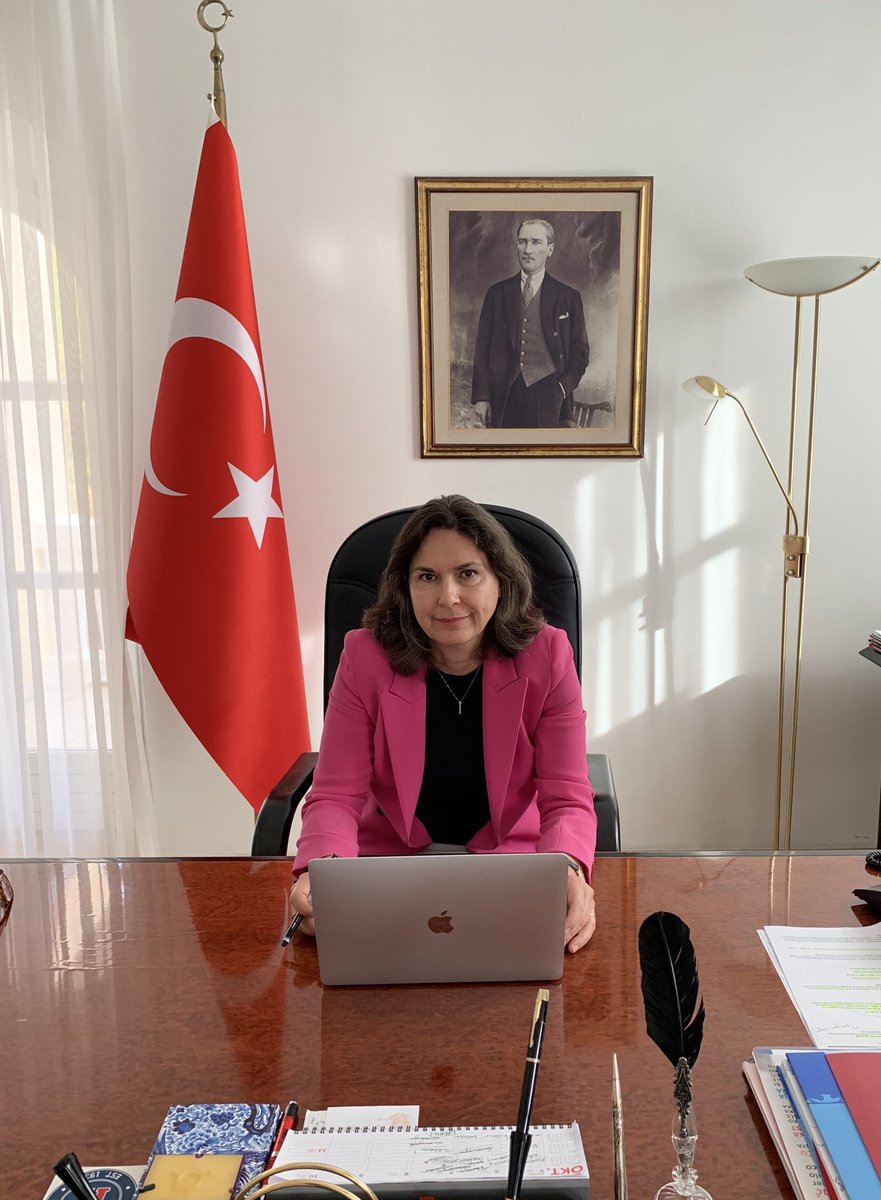 Amb Altuğ is participating <a href="/IEDC_Bled/">IEDC - Bled School of Management</a> online Forum “Global Crisis as Leadership Challenge”. Very interesting discussions in these challenging times. Thanks to <a href="/DanicaPurg/">Danica Purg</a> for this opportunity.