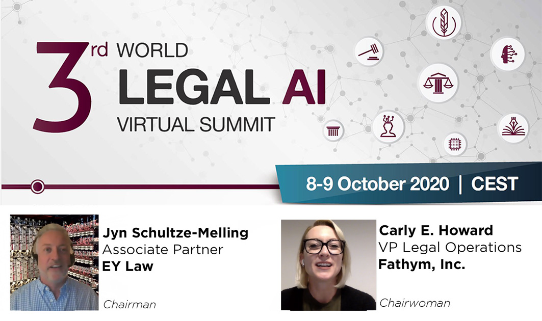 Luxatia_intl's tweet image. Our event chairs for the Legal AI Summit @schultzemelling, with @EY_Law, and @CarlyEHoward, with @FathymIt, did a fantastic job moderating the two-day online event. Thank you for your help in facilitating engaging discussions and we hope to see both of you next year! #LegalAI2020