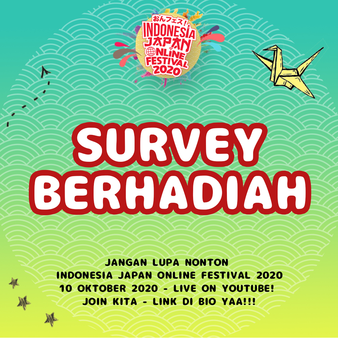 IDJP_OnFest's tweet photo. Halo Mina-san!

Besok waktu OnFest mulai, mimin mau bagi-bagi hadiah lagi buat kalian nih!

Untuk dapetin hadiah ini, mina-san besok tinggal isi aja survey yang bisa diakses di twitter, bio di IG, atau kolom deskripsi di Youtube. Stay tune ya! :D https://t.co/DTeYGbho3m