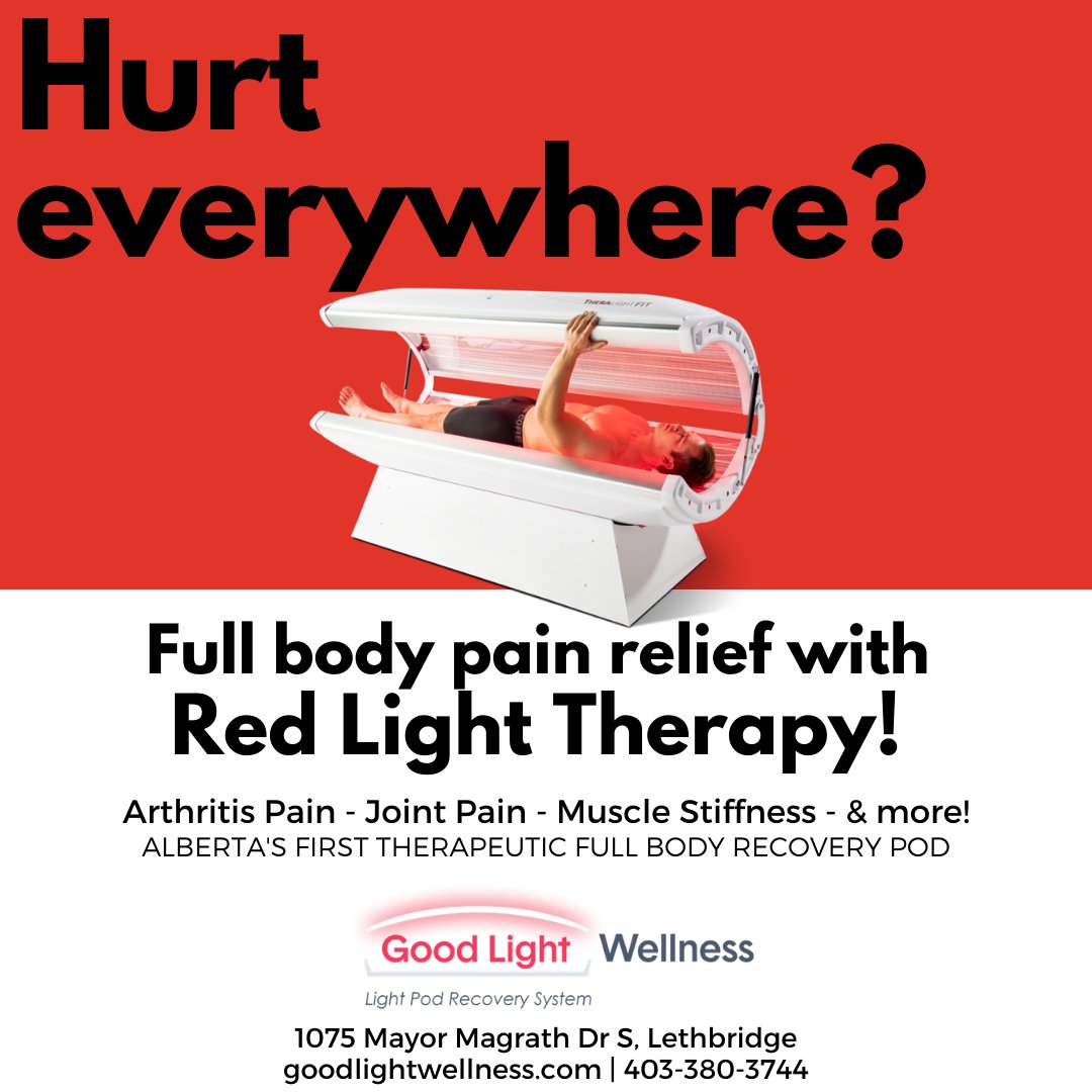 Red light therapy is your answer!