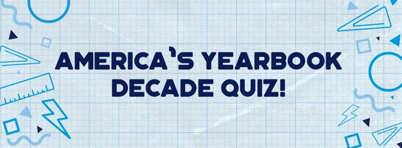 No time machine required! ✌️ Take our new quiz inspired by #AmericasYearbook to find out which decade best fits your personality: bddy.me/3dbh0yF #NationalYearbookWeek