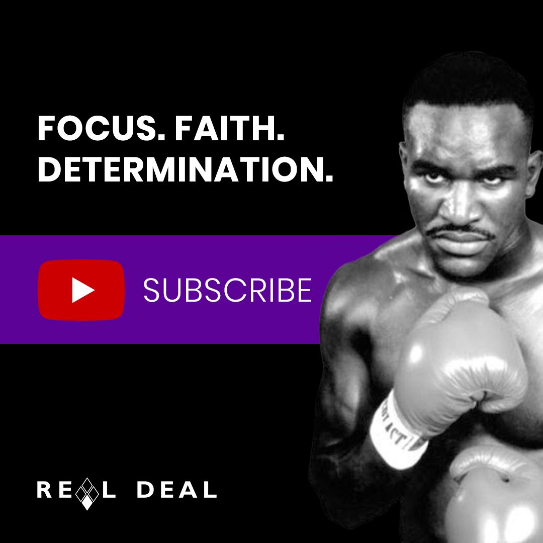 Never give up 🥊 Follow my journey on YouTube ▶️ buff.ly/2O4Y7S5 #EvanderHolyfield #TeamHolyfield