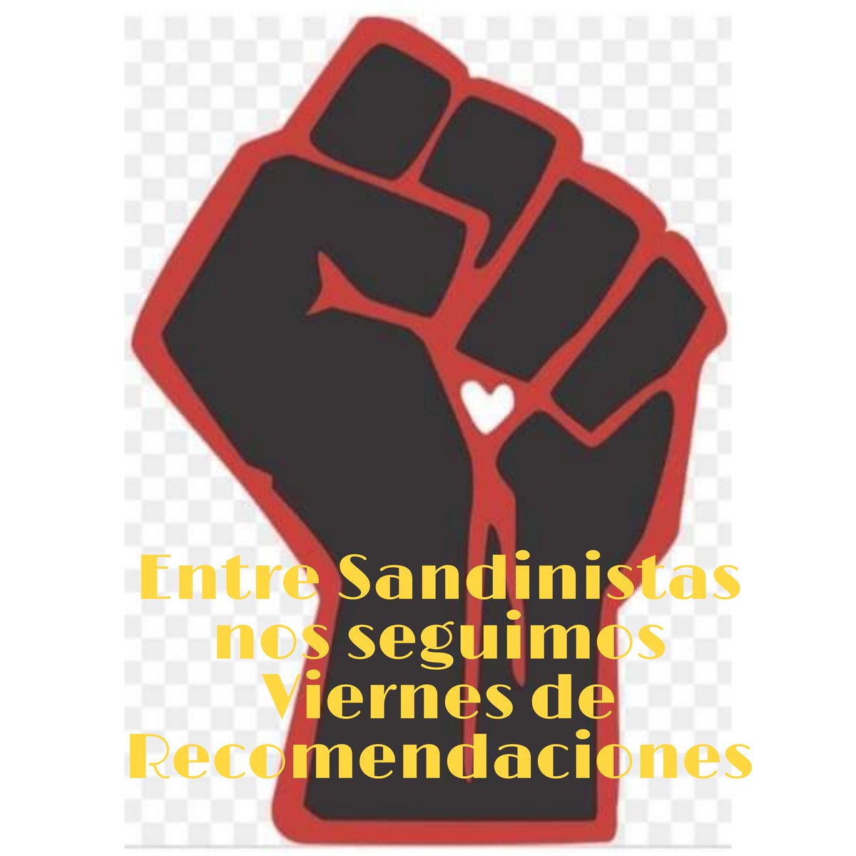 Entre Sandinistas nos seguimos.. #Viernes de Recomendaciones ❤️🖤🇳🇮 <a href="/javierliberado/">Javierliberado</a> <a href="/DocSandinista/">Doc. Sandinista ❤️🖤</a> @DocSobalvarro <a href="/doctor_cardenas/">Doctor Cárdenas🩺</a> <a href="/LuisIvanGutier3/">Luis Ivan Gutierrez</a> <a href="/VIVA19DEJULIO/">Alexa</a> @MoragaBrenes @HeymiCerda <a href="/RubenFlorVilla/">R.Darío.Flores</a> @AlozHoz <a href="/FG_Sandinista/">Francisco Gutiérrez</a> <a href="/NorWC1/">Nor-W-C</a> <a href="/doctornox/">DoctorNox</a> <a href="/Eulila5/">Eu_lila</a> <a href="/MarjourieAyer2/">Marjourie Rojinegra🔴⚫</a>