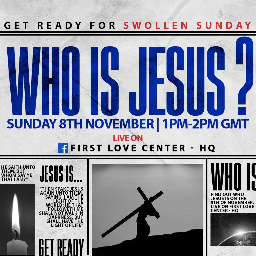 FirstLoveUOB's tweet photo. Our Global Swollen Sunday is quickly approaching! 🤩🎉

Join us on the 8th of November, live on Facebook with 
@EvangelistDag
 at 1pm GMT. 🎊

See you there 🥳 https://t.co/vzHXDnuaEM