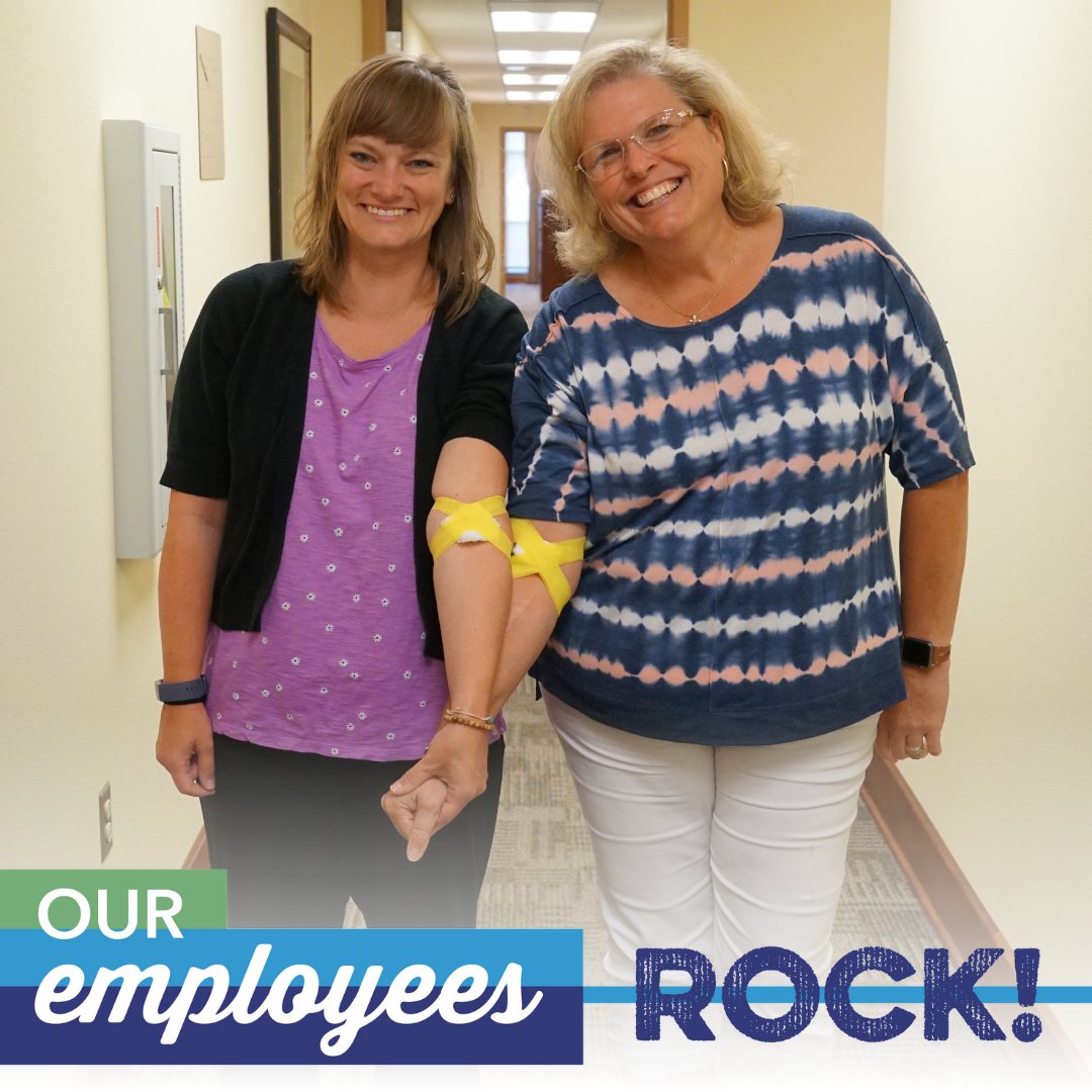 We are committed to serving our neighbors in ways that stretch beyond the essential services we provide.  Food drives, blood donations, community events, and more -- our employees will happily, and quite literally, roll up their sleeves and get the job done!