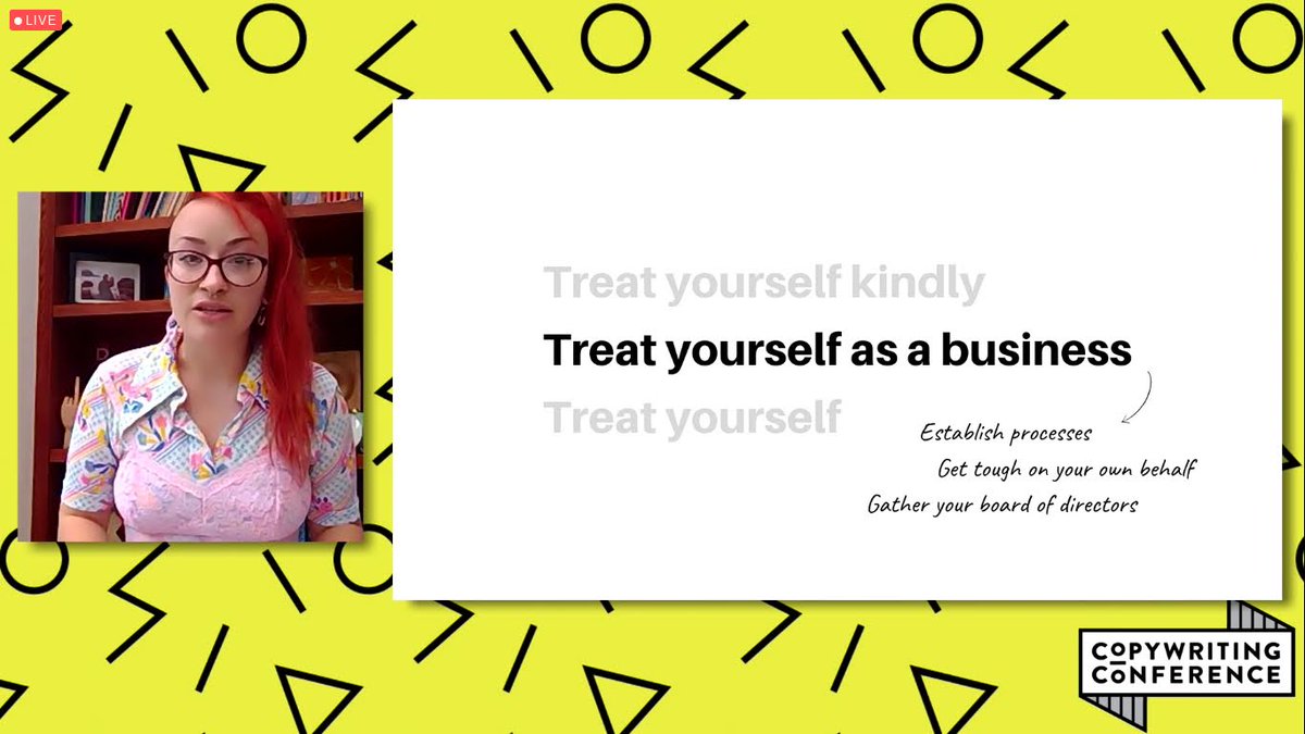 AlphaMoose_'s tweet image. Thank you so much @archcopy for that great session on avoiding perfectionism and using more self-care in our work. Probably the hardest advice to follow today, yet the most important. @procopywriters #CopyCon20 #perfectionism #writingcommunity