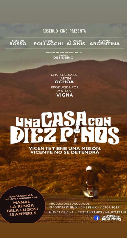 PROYECCIÓN GRATUITA de la película UNA CASA CON DIEZ PINOS @unacasacondiez para <a href="/rtn_neuquen/">Radio y Televisión del Neuquén</a> 
viernes 09 de octubre a las 22hr (Arg) por Radio Televisión de Neuquen, se podrá acceder de manera digital a través de rtnweb.gob.ar
#BastadePresxsPorCultivar
#NoSomosNarcos