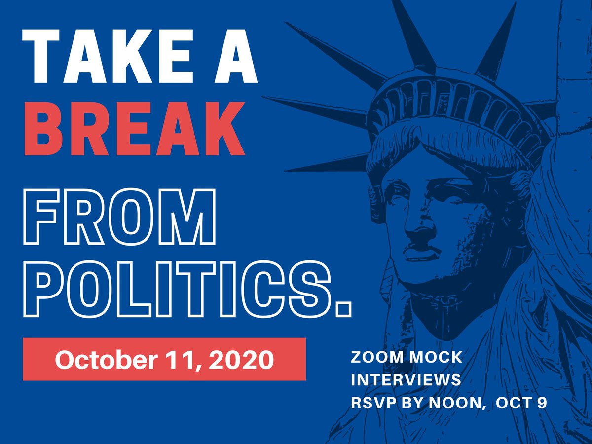 WVWC_SSC's tweet image. RSVP Here by noon today (0ct. 9): us02web.zoom.us/meeting/regist…

#bobcatbriefcase #VirtualCareerFair #ZoomInterview #MECCareerFair #careerready #IchoseWVWC