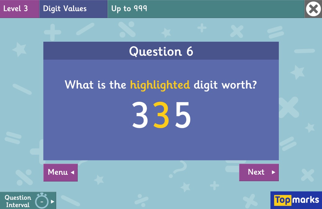 Topmarks on twitter have you tried daily 10 for a place value