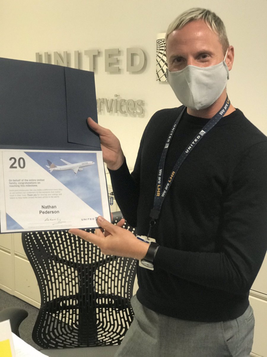 Richard Sanderson (@richardterm2) on Twitter photo Congratulations #UAIFSbaseLHR Nathan, celebrating 20 years with us today. Flight attendant extraordinare, CQ instructor, all round stellar employee; all bases should have a Nathan Pederson 👌🏴. <a href="/weareunited/">We Are United</a> #beingunited <a href="/s_stoute/">stephen stoute</a> @DeanWhitt44 Congratulations #UAIFSbaseLHR Nathan, celebrating 20 years with us today. Flight attendant extraordinare, CQ instructor, all round stellar employee; all bases should have a Nathan Pederson 👌🏴. <a href="/weareunited/">We Are United</a> #beingunited <a href="/s_stoute/">stephen stoute</a> @DeanWhitt44