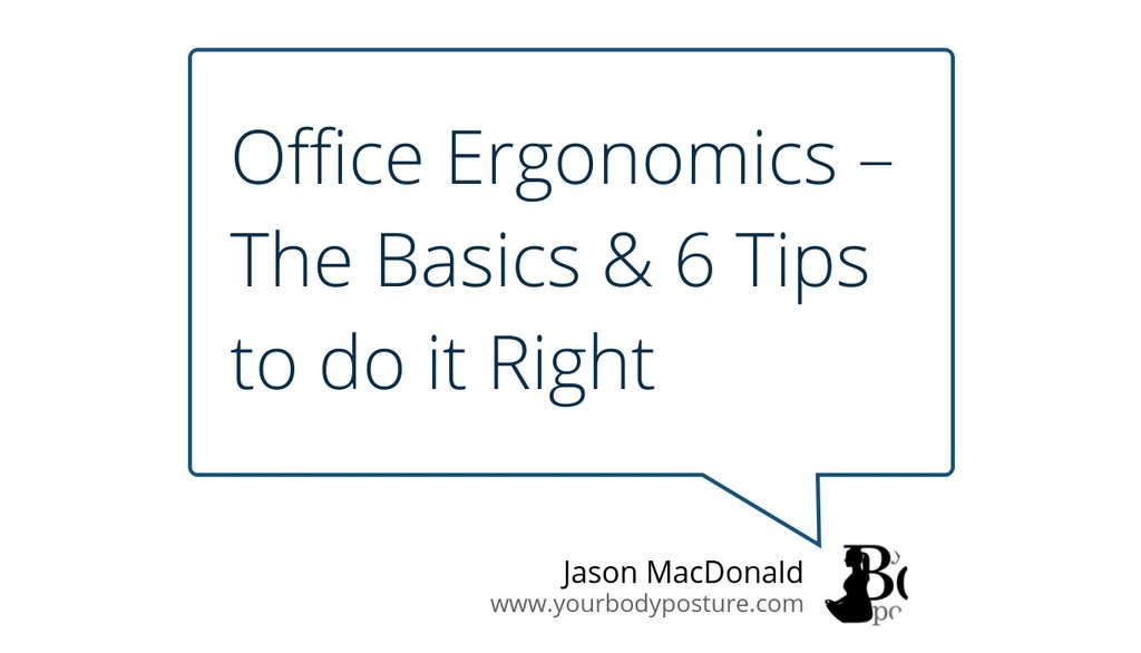 urbodyposture's tweet image. Read the full article: Office Ergonomics – The Basics &amp;amp; 6 Tips to do it Right
▸ lttr.ai/XkBE

 #SedentaryLife #BackPain #DeskAccessories #NeckPain #Chair #OfficeErgonomics #Yourbodyposture