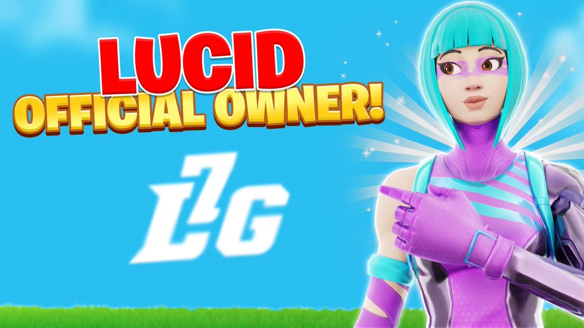FrankiieVFX's tweet photo. ITS OFFICIAL 🚨 im now owner of @Lucid7Gaming https://t.co/ja44v9O2sJ
