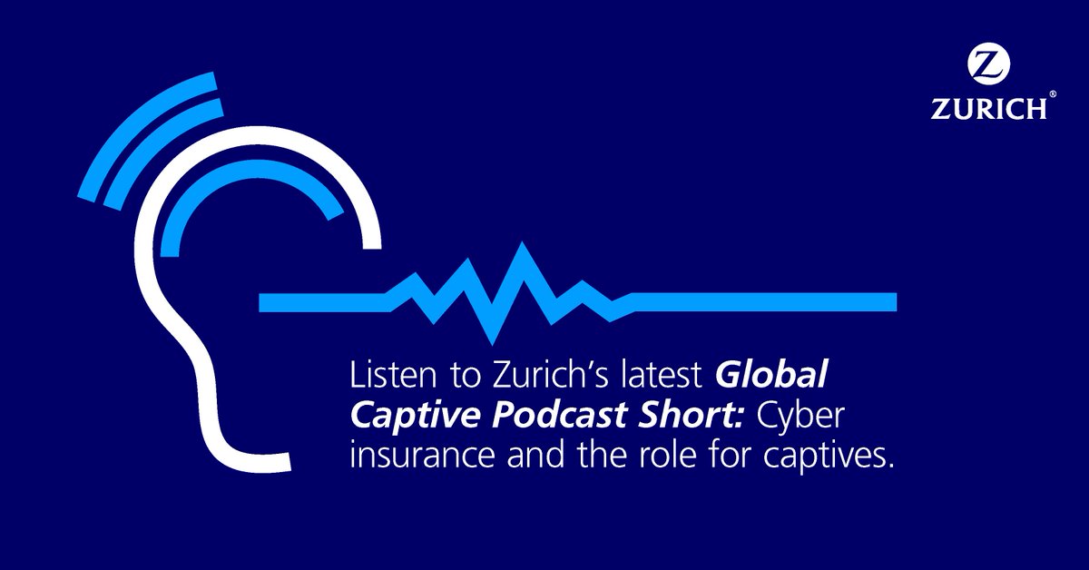 🎙️ Zurich and a diverse group of experts join <a href="/CaptivePodcast/">🎙 Global Captive Podcast 🎙</a> to discuss cyber insurance and what role captives can play in providing coverage. Listen to it here: bit.ly/CyberPodc