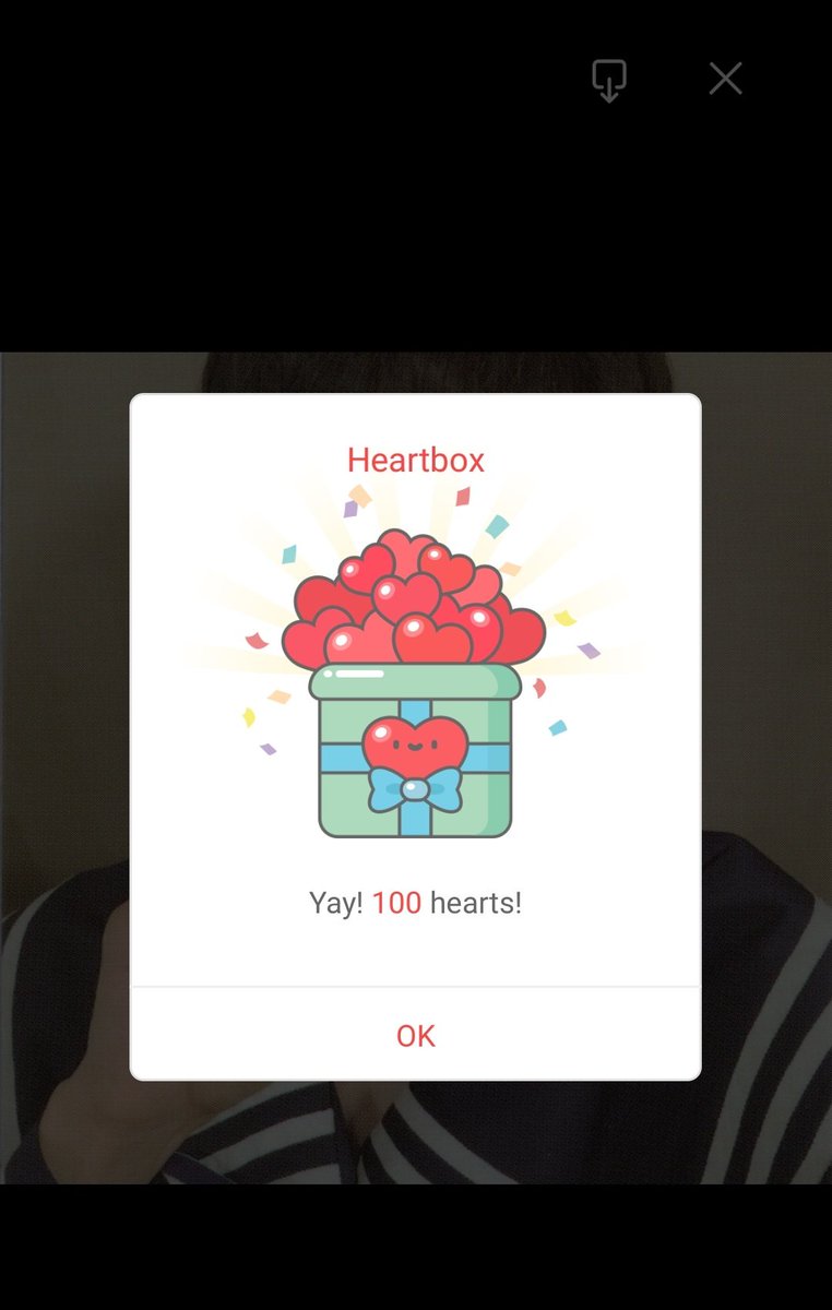  Heart Box (Daily Hearts)Click any picture and you'll find a heart with a question mark5 times every 4 hours + 5 times if you watch adsRandom occurrence (7, 20, 100, 1000) @BTS_twt