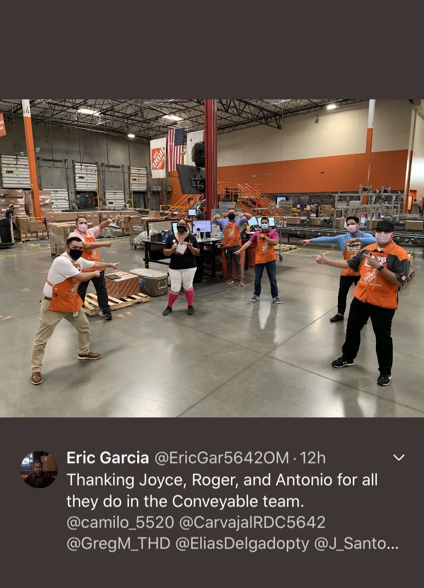 Wanna thank my OM @EricGar5642OM for the awesome recognition yesterday #kickass #homeraward