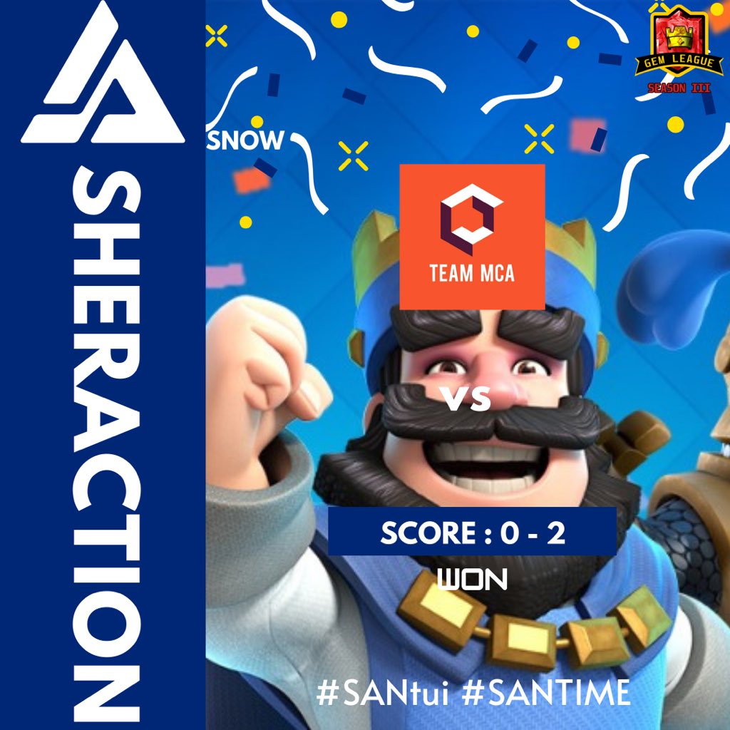 ibexalpen_'s tweet photo. #ClashRoyaleย #eSportsMatch
Snow WINโ
0-2
๐ | @GemLeagueCr
Qualifier Elimination Round 2
๐ฎ๐ @Team_MCA_CR ๐ฐ๐ท
Set 1 : 2-3
Set 2 : 2-3
๐ต๐ต๐๐ต๐ต
#SANtui #SANTIME #SHERACTIONTIME
#IndoPride #eSportsIndonesia
#GemLeague https://t.co/27AvjyQJCJ