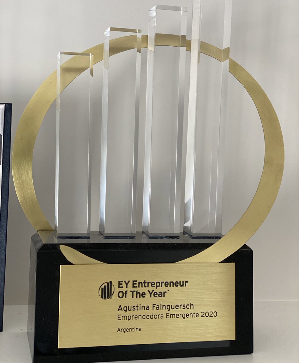 Gracias <a href="/EY_Argentina/">EY Argentina</a> por semejante reconocimiento para mi y para mi equipo! Vamos <a href="/wolox/">Wolox</a> !!!