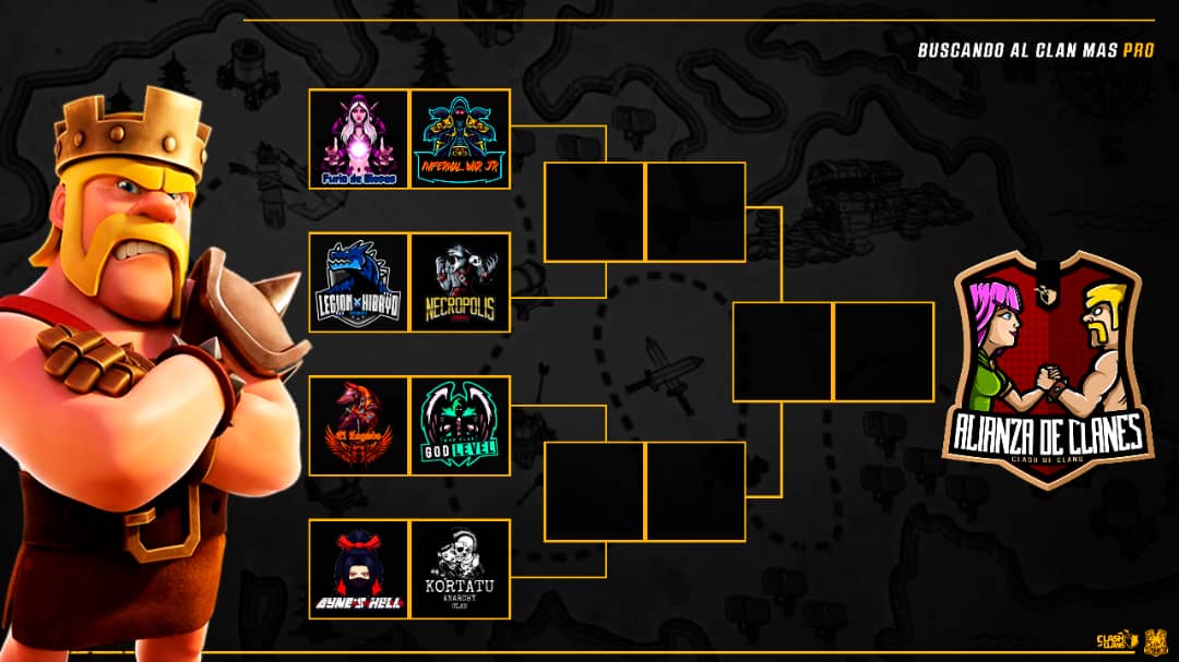 9 Oct 10pm Arg / 8pm Mex 🐉LEGION HIBRYD vs 💀NECRÓPOLIS CREW
Nuestro Streamer y amigo <a href="/KasikeCoc/">Kasike coc.</a> 

 Hoy comienzan los enfrentamientos por el 2do Aniversario de <a href="/AccComunidad/">Alianza de Clanes COC</a> buscando al Clan más PRO de la comunidad💪🏻👊🏻

<a href="/Fg1427/">Cesar@7</a>
<a href="/shadowopi/">shadow</a> 
<a href="/BarbaritaACC/">Bárbara ACC</a> 
@Erick_05herrera