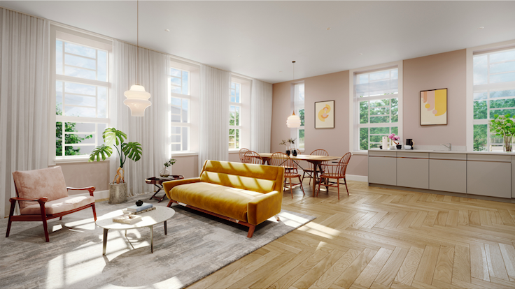 ashleyigloo's tweet photo. On site and ready early next year, these #artdeco apartments at Meadows Green are going to be something else. With original features and spacious layouts, we're really proud of these. More info - https://t.co/MCRpuKAbms. Follow @MeadowsGreen_ for updates. https://t.co/OqDqSJ2Brm