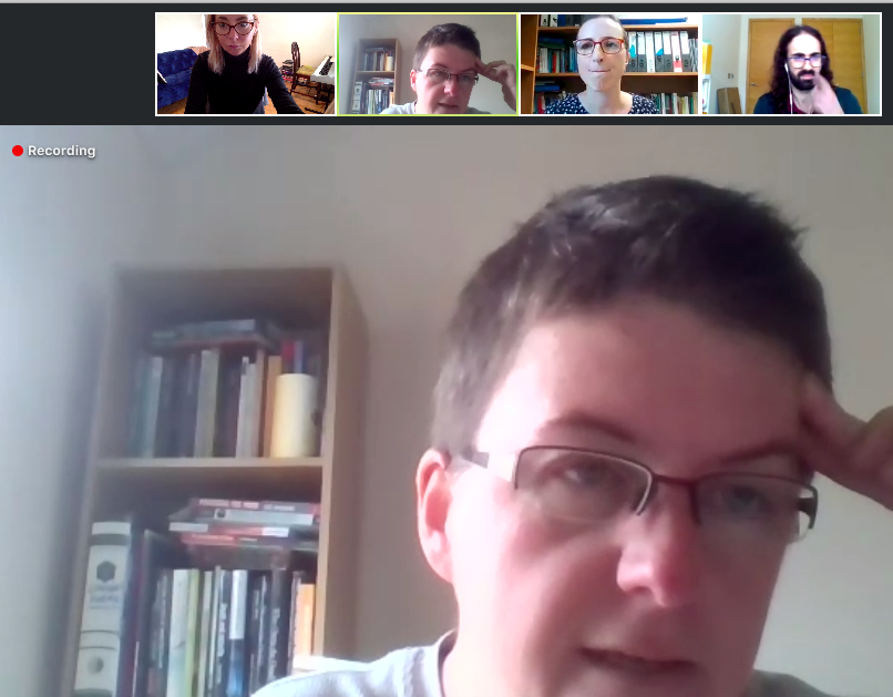 KandidaPurnell's tweet photo. The #CuratingConflict @MYBISA event (and the @CritMilStudies SI) have been amazing to be a part of and a bonus of going online today was that mum could login and watch me present 'at wk' for the 1st time 😍.. I await the feedback... Thanks to all who attended (DEV5200 included)! https://t.co/Jja01MlbfR