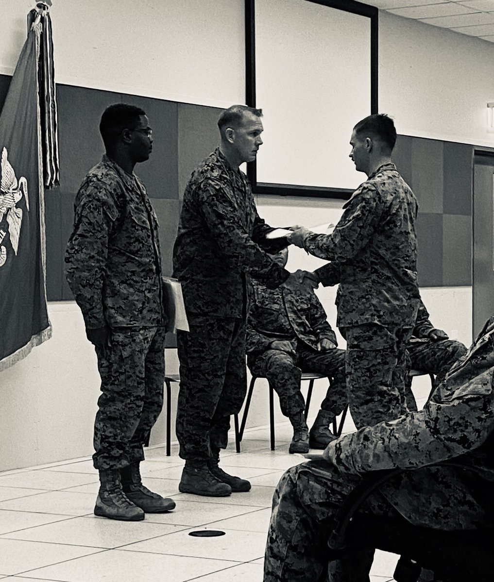 Not_Blade_6's tweet image. One of the great things about the ⁦@MrfDarwin⁩ deployment is the opportunity to catch up on PME. In the last three weeks #theblade has graduated over 100 from Lance Corporal Seminar and 55 from Corporal’s Course. Invest in OUR future. #forwarddeployed #neverstoplearning